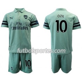 Camisetas Arsenal Ozil 10 Niño Tercera Equipacion 2018/2019